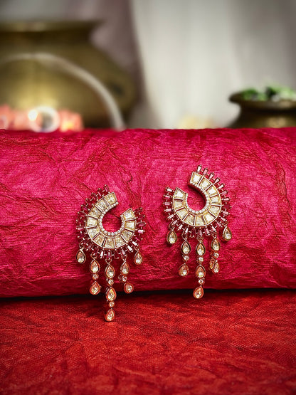 Golden Radiance Chandbali